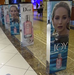 Чехлы на антикражки DIOR с серебряными торцами