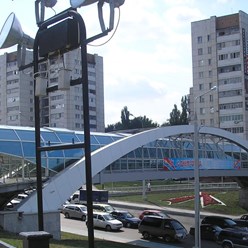 Воздушный мост на проспекте Ватутина в Белгороде