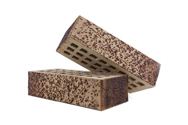 Кирпич керамический пустотелый бежевый амбрим ангобированный одинарный