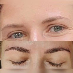 Долговременная укладка бровей (биофиксация/кератиновое ламинирование)
