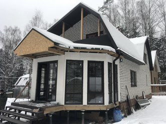 Пристройка входной группы