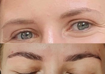 Долговременная укладка бровей (биофиксация/кератиновое ламинирование)