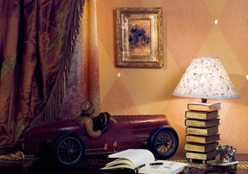 Глезалевая техника декорирования "Ромбы"