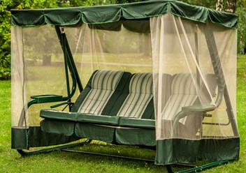 Качели садовые с сеткой от комаров Garden Story