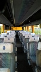 салон автобуса BOVA 47 мест