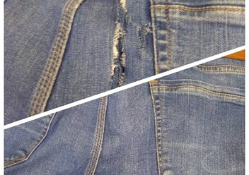 Штопка , вернем к жизни любимые джинсы)