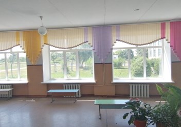 Вертикальные жалюзи с фигурным краем