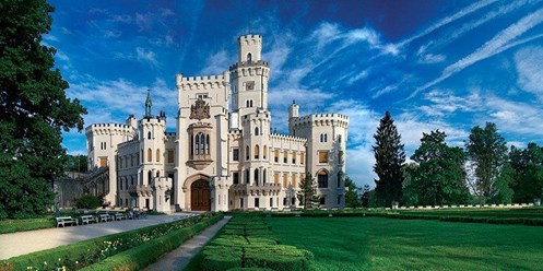 Замок Глубока над Влтавой.