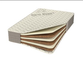 Беспружинная серия "Эко"
Модель "Мульти-латекс".
Модели данной серии отлично выдерживают большие нагрузки и обладают долгим сроком эксплуатации.