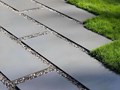 Бетонная шаговая плита для бетонных дорожек 1200*360*50мм в интерьере