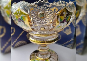 Чешский хрусталь (конфетницы и фруктовницы)