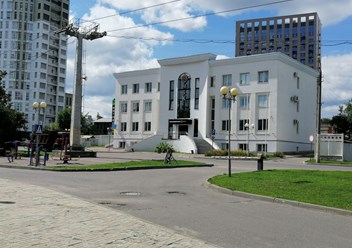 Вид на мой офис со стороны ДС "Сура"
