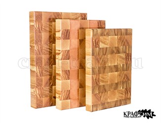 Торцевые разделочные доски