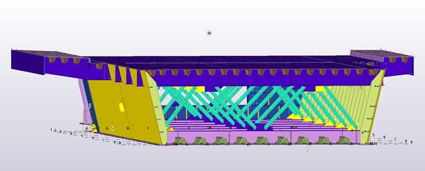 Мост через реку Днепр