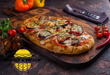 Пиццони с овощами гриль средняя