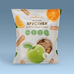 Яблочные Хрустики «Цитрусовой Микс»