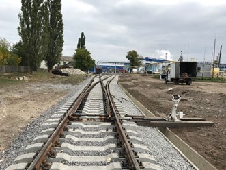Воронежсахар Грибановка, ремонт стрелочного перевода.