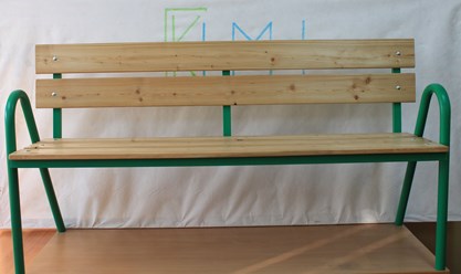 Скамейка 1,5 метра доска лиственница