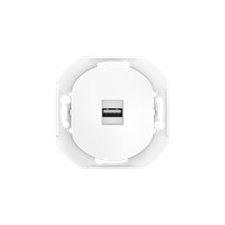 Розетка скрытой установки CADUCEUS ALING EON с модулем Keystone USB 2.0 тип A-A, механизм
