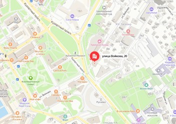 Местоположение офиса