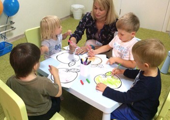 Group of toddlers