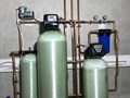 Монтаж медного трубопровода и системы очистки воды из фильтров и аэратора.