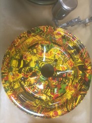 Аквапринт. Узор "Стикербомб"