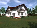 Проект дома, визуализация