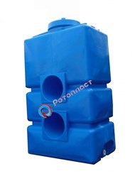 Емкость призматическая пластиковая 1000 литров. ГК &quot;Ротопласт&quot; выпускает емкости такой формы также на 500 и 2000 литров.