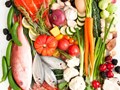 Продукты, Рыба, Морепродукты, Икра,  Мясо, Птица, Полуфабрикаты, Молоко, Сыр, Снеки, Фруктовая - Овощная консервация, Замороженные Ягоды, Овощи, Грибы, Бакалея, Орехи, Специи.