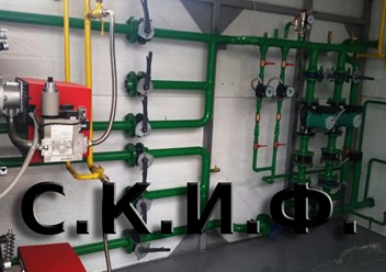 Блок подогрева газа
