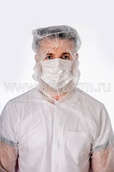 Одноразовая маска шлем