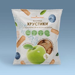 Яблочные Хрустики «Голубика и коллаген»