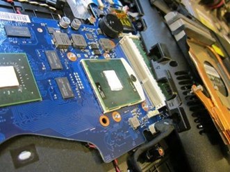 Samsung RF511 Чистка системы охлаждения