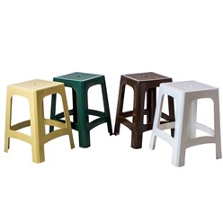 Табурет пластиковый 27,7 х 27,7 х 460, см 
https://ug-plastic.ru/