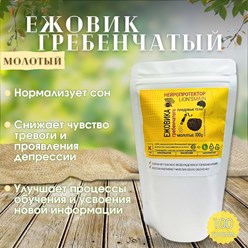 Ежовик гребенчатый молотый: природный ноотроп для мозга в удобной форме