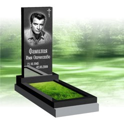 гранит 80*40*5 см  12900р + цветник 3000р