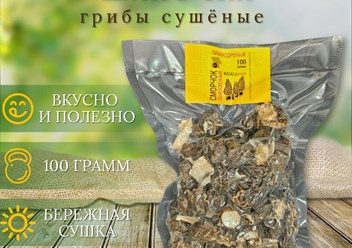 Сморчковая шапочка сушеная: весенний деликатес с богатым составом