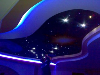 Натяжной потолок в Армавире &quot;звёздное небо&quot;