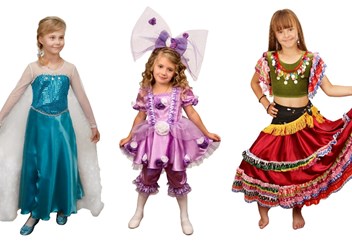 Карнавальные костюмы для девочек в ассортименте