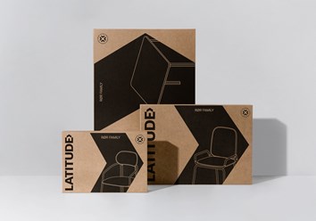 Дизайн упаковки для мебельного бренда Latitude