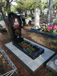 печать фото на памятнике