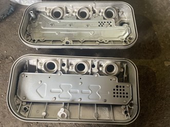 Очистка клапанной крышки аквабластом