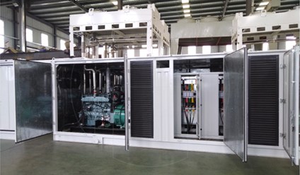 Газопоршневая установка ТОРГСИН мошностью 250 кВт основа модульной системы общей мощностью на 500, 750 и 1000 кВт