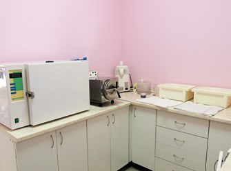 Кабинет стерилизации в стоматологической клинике СуперДент в Чебоксарах