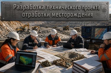 Разработка технического проекта отработки месторождений