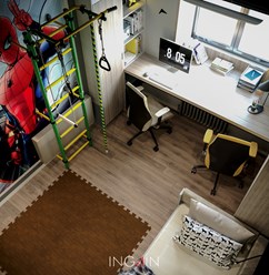 Project "Space" - дизайн двухуровневых 111 м2 в Хабаровске. Студия дизайна интерьеров INGAIN