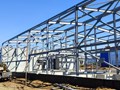 Завершён корпус Лвж для ОАО Биохимик 98 тонн металлоконструкций срок производства 4 недели
