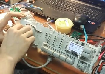 Ремонт модуля управления стиральной машины