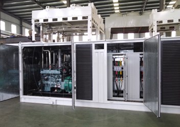 Газопоршневая установка ТОРГСИН мошностью 250 кВт основа модульной системы общей мощностью на 500, 750 и 1000 кВт